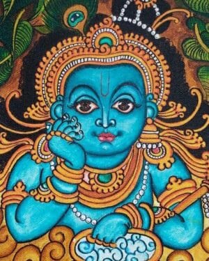 Bal Gopal - Kerala Mural painting - Shikha Jha - 05