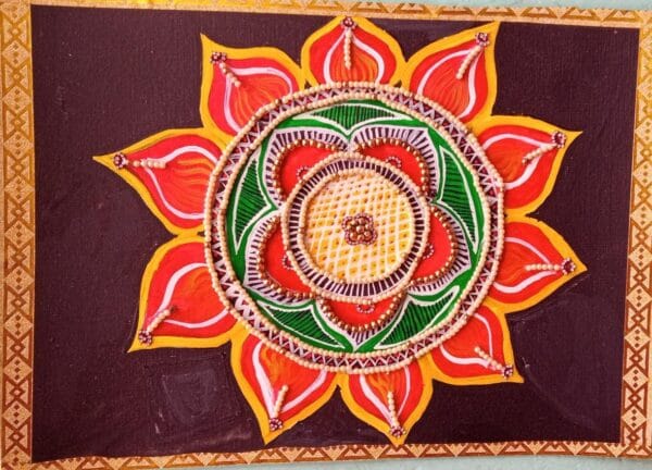 Rangoli - Madhubani painting - Naina Mishra - 05