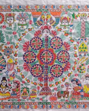 Kohbar - Madhubani painting - Shikha Jha - 03