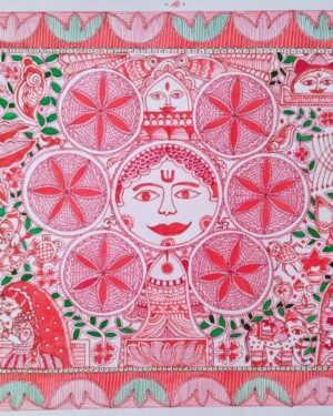 Kohbar - Madhubani painting - Shrutee - 09