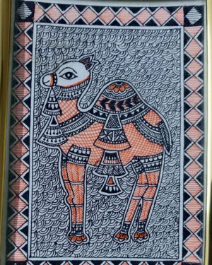 Madhubani Miniature - Madhubani painting - Seema - 01