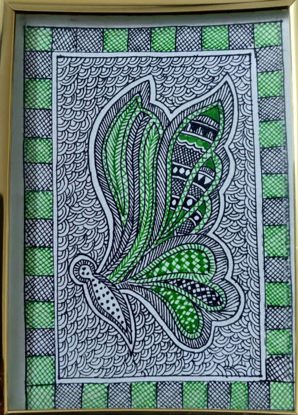 Madhubani Miniature - Madhubani painting - Seema - 04