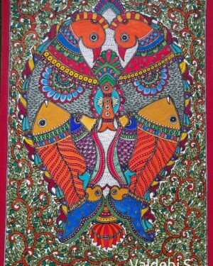 Joint Family - Mithila Art - Vaidehi - 01