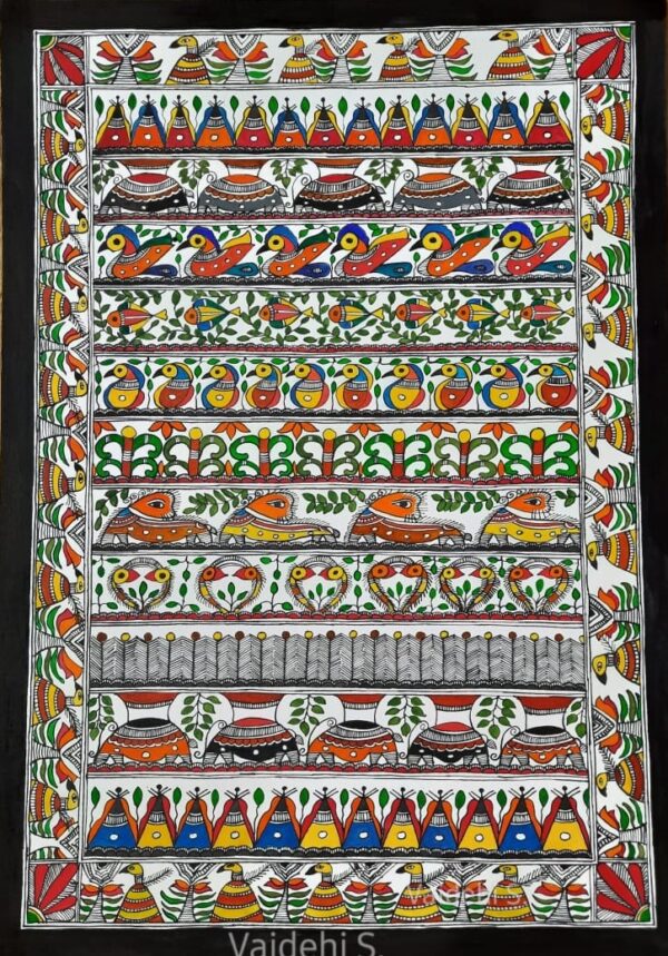 Godna - Mithila Art - Vaidehi - 05