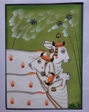 Cows - Pichwai paintings - Abishek Joshi - 04