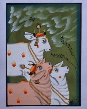 Cows - Pichwai paintings - Abishek Joshi - 05