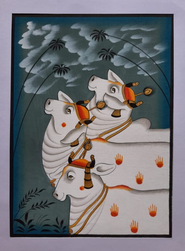 Cows - Pichwai paintings - Abishek Joshi - 18