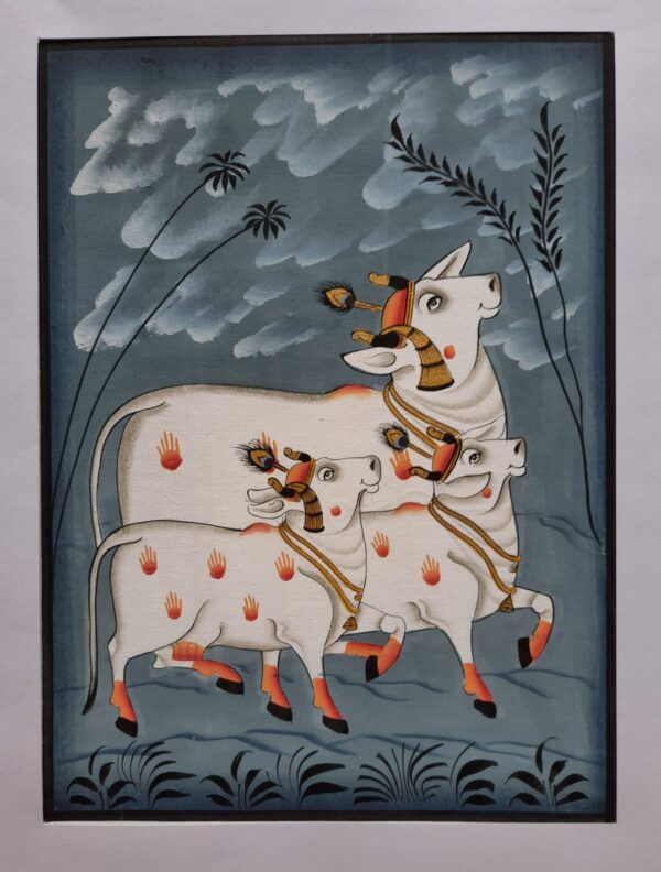 Cows - Pichwai paintings - Abishek Joshi - 19