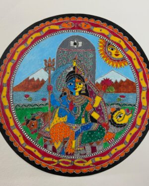 Ardhanarishvar Eshita Madhubani Godna 07