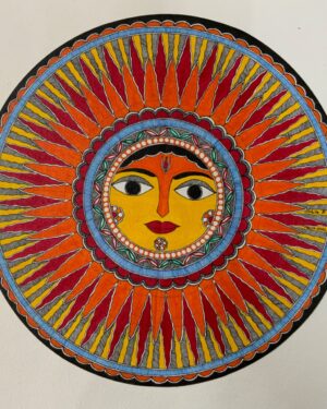 Source of Life Eshita Madhubani Godna 06