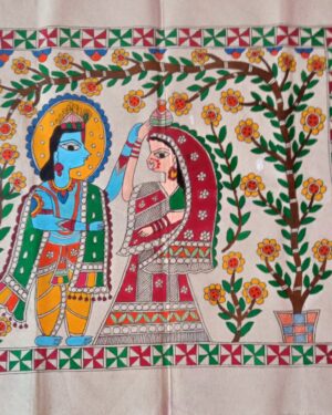 Radha Krishna - Madhubani - Antra - 29