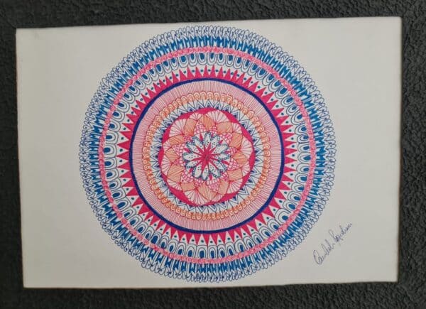 Shatickite Mandala - Mandala painting - Kamlesh - 11