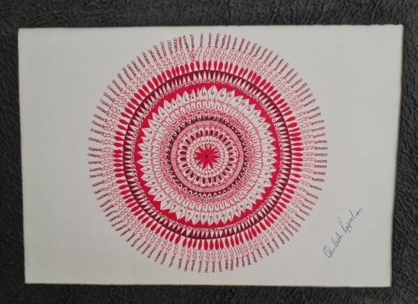 Chalcopyrite Mandala - Mandala painting - Kamlesh - 15