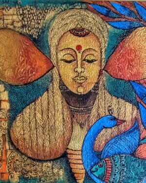 Shakthi - Indian Art - Vibha Singh - 06