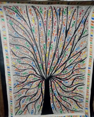 Tree of Life - Madhubani painting - Urmila Devi