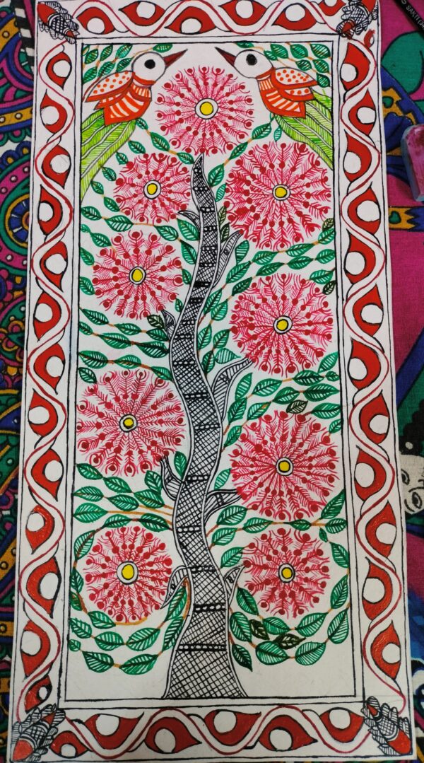 Tree: Madhubani Painting