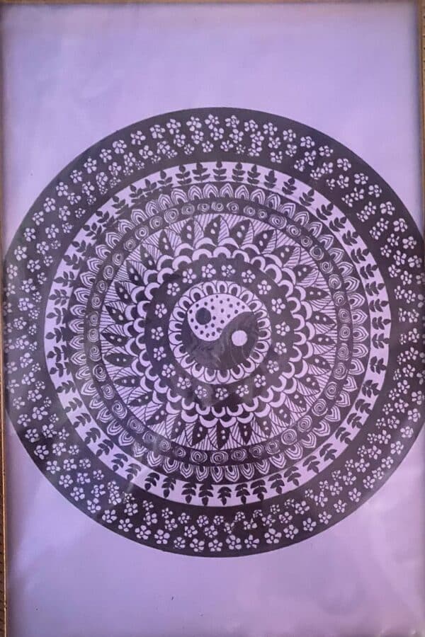 Indian Art - Mandala Style - Zahida - 02