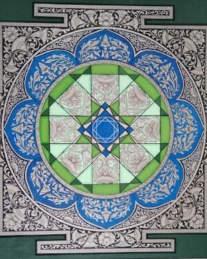 Kuber Yantra - Pattachitra painting - Siba Mohanty - 20