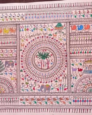 Tribal Art - Saura Art - Bibhuti Bhushan - 03