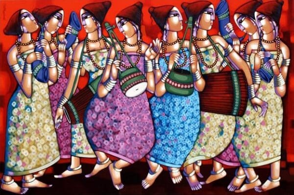 Indian Art - Shekar Roy - 06