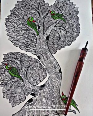 Gond Art - Smriti Srivastava - 08