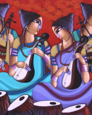 Tunes of Bengal - Indian Art - Shekar Roy