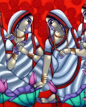 My Friends - Indian Art - Shekar Roy - 10