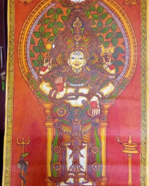 Mandra Murthi Lord Siva - Kerala Mural - Shivadas - 04