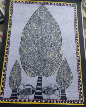 Tree of Life - Madhubani painting - Laxmikumari - 12