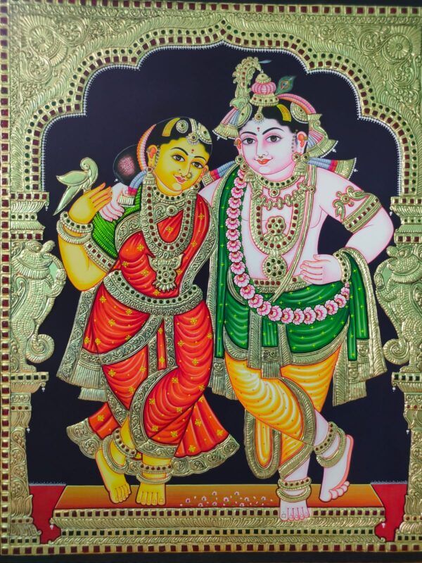 Radha Krishna Tanjore Painting 24 x 30