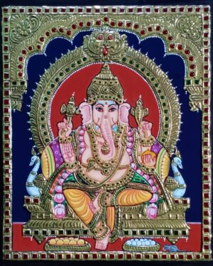 Vinaygar Tanjore Painting 12 x 15 (2)