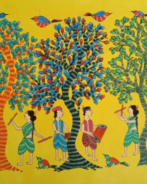 Gond Painting - Aatmaram - 01