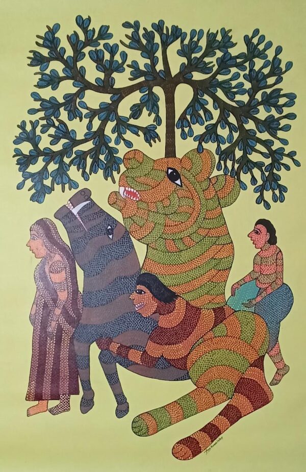 Gond Painting - Ravi Kumar - 04