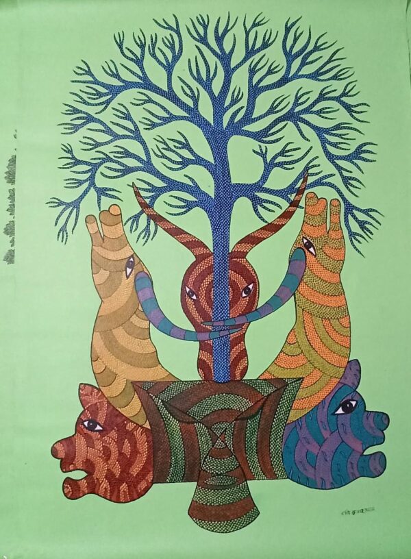 Gond Painting - Ravi Kumar - 06