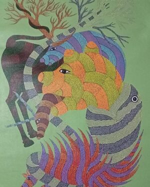 Gond Painting - Ravi Kumar - 07