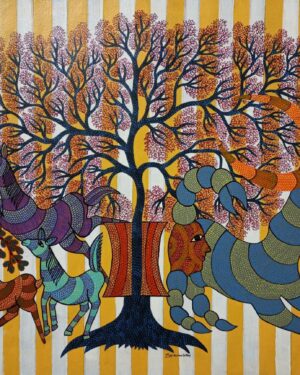 Gond Painting - Ravi Kumar - 12