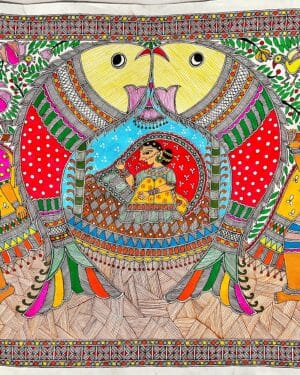 Doli Kahar - Madhubani painting - Uravashi Nirala - 10