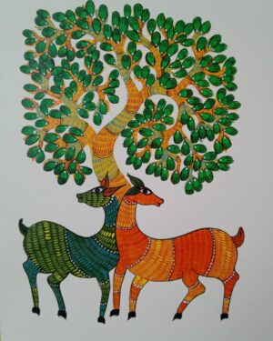 Gond Painting - Nandani - 01