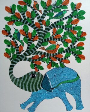 Gond Painting - Nandani - 02