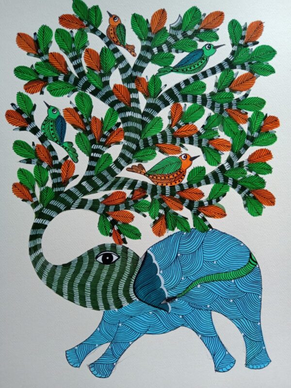 Gond Painting - Nandani - 02