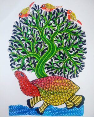 Gond Painting - Nandani - 05