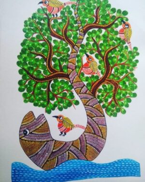 Gond Painting - Nandani - 06