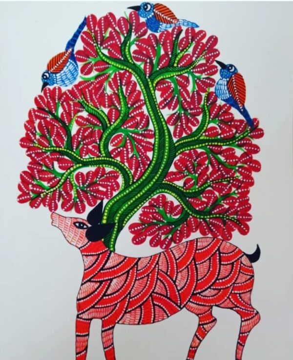 Gond Painting - Nandani - 08