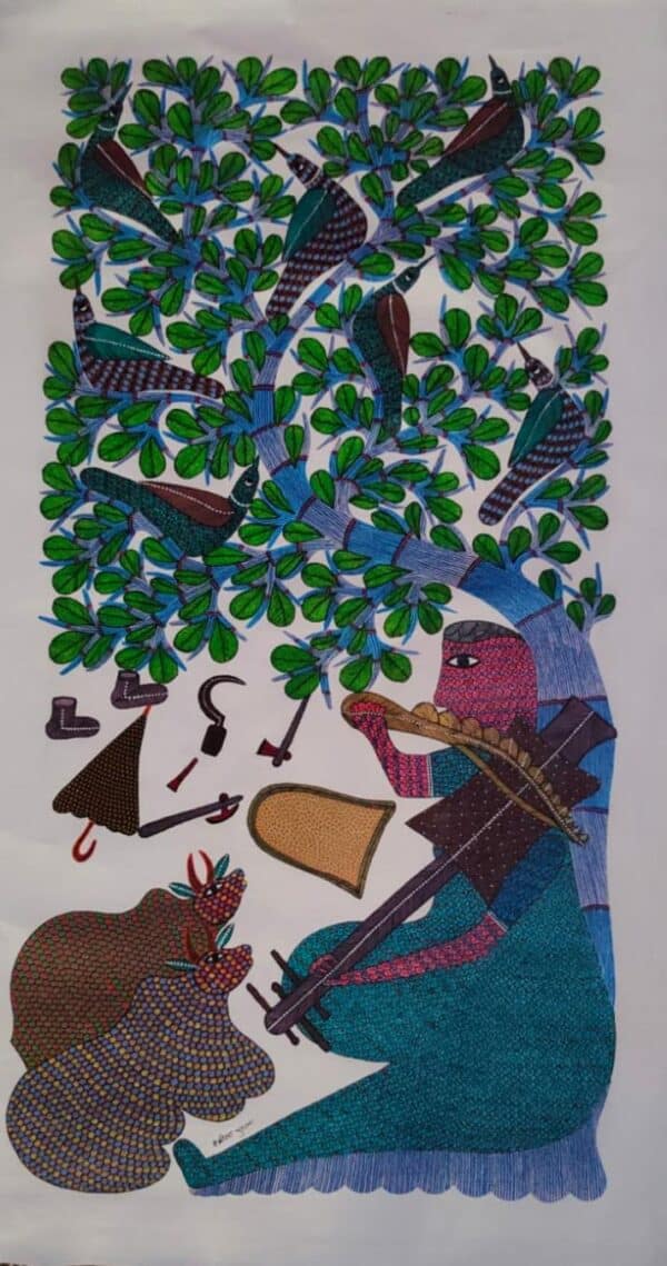 Gond Painting - Sahdev - 10