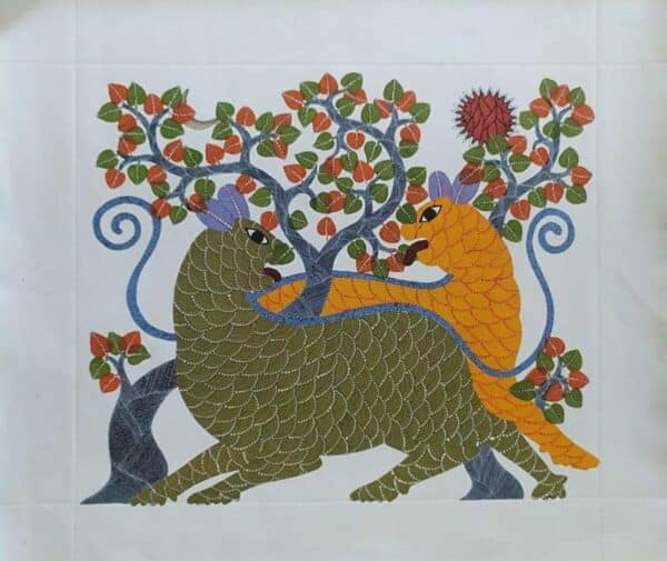 Gond Painting - Vijay SIngh - 08