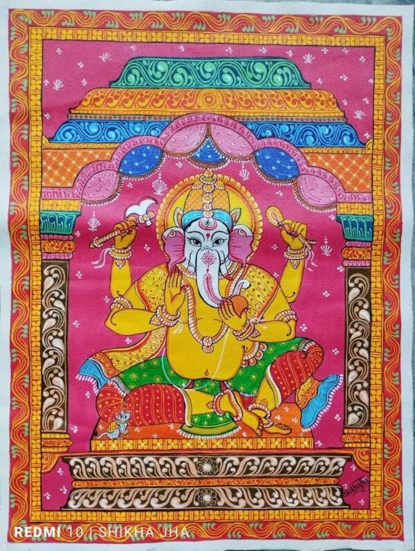 Ganesha - Pattachitra painting - Shikha Jha - 03