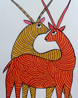 Gond Painting - Hemaraj - 01