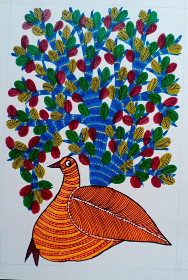 Gond Painting - Hemaraj - 04