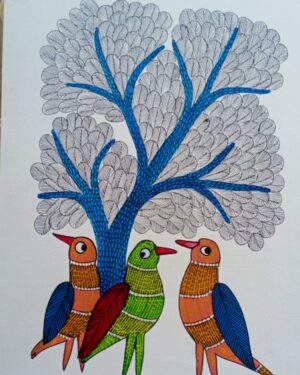 Gond Painting - Hemaraj - 05