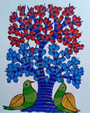 Gond Painting - Hemaraj - 07